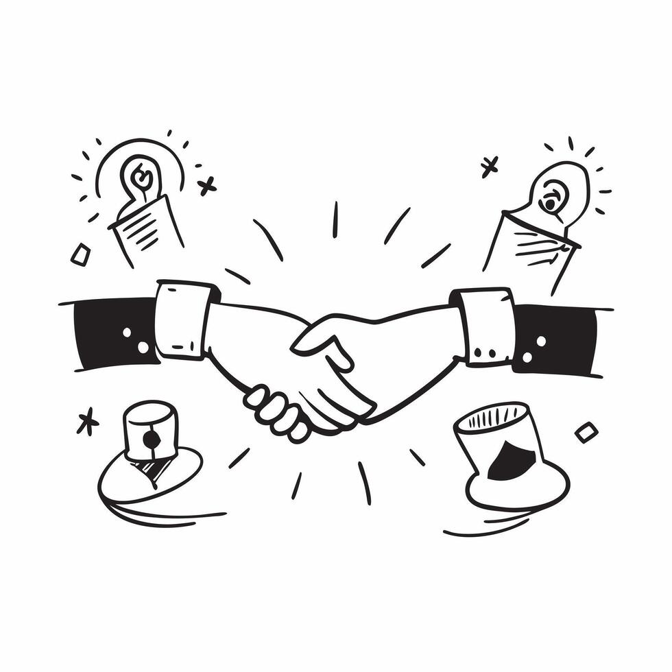 Partners working through joint venture disagreements concept as Partners working through disagreements in a joint venture highlighting low performance challenges and the impact on v1 vector