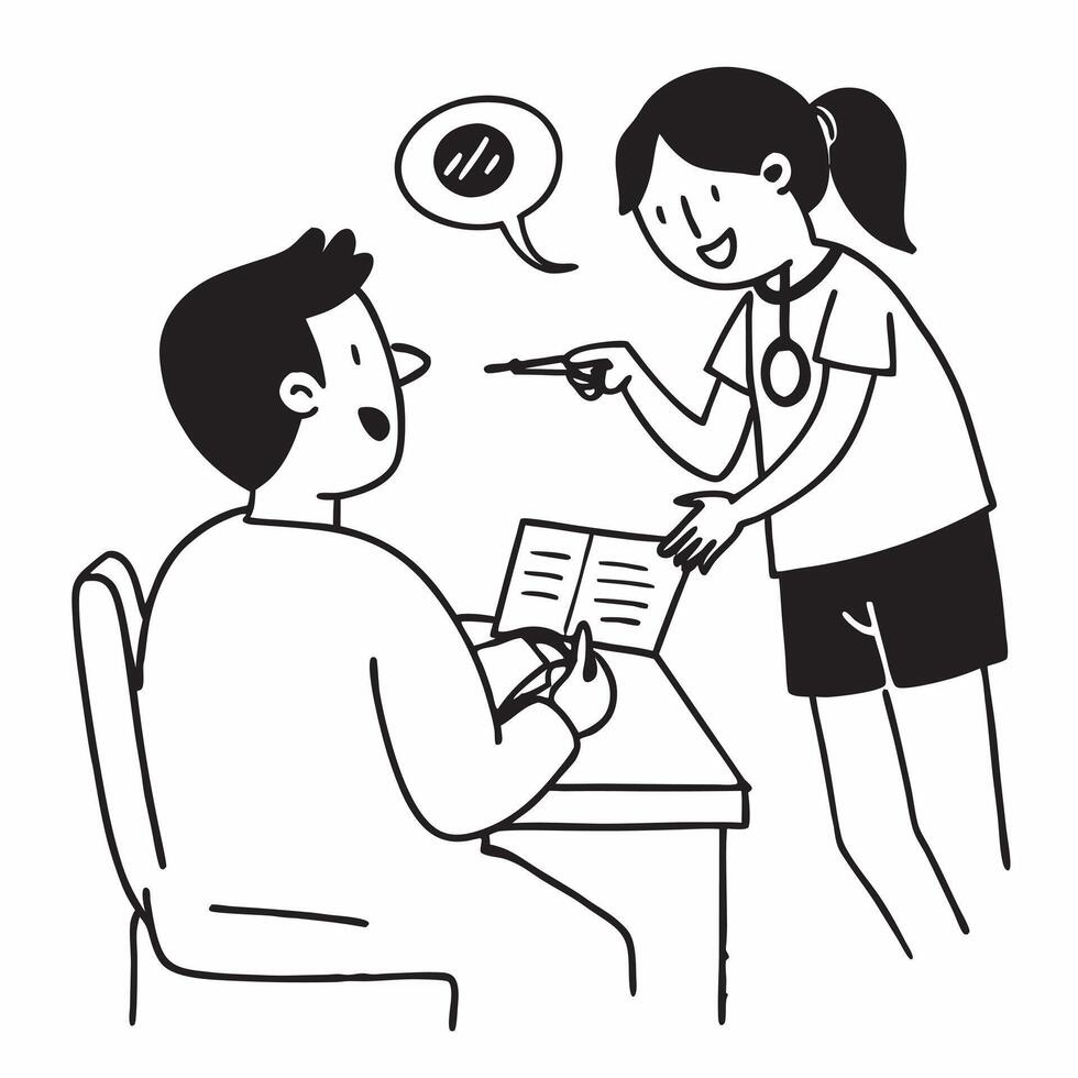 Nurse taking a patients blood pressure concept as A nurse taking a patients blood pressure representing the importance of regular health monitoring and professional nursing care i v1 vector