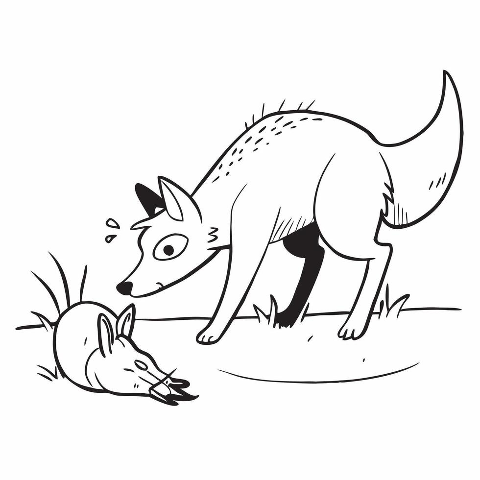 Komodo dragon hunting deer concept as A Komodo dragon hunting a deer in the grasslands showcasing its strength and survival skills as a top predator in Photo Stock Concept v1 vector