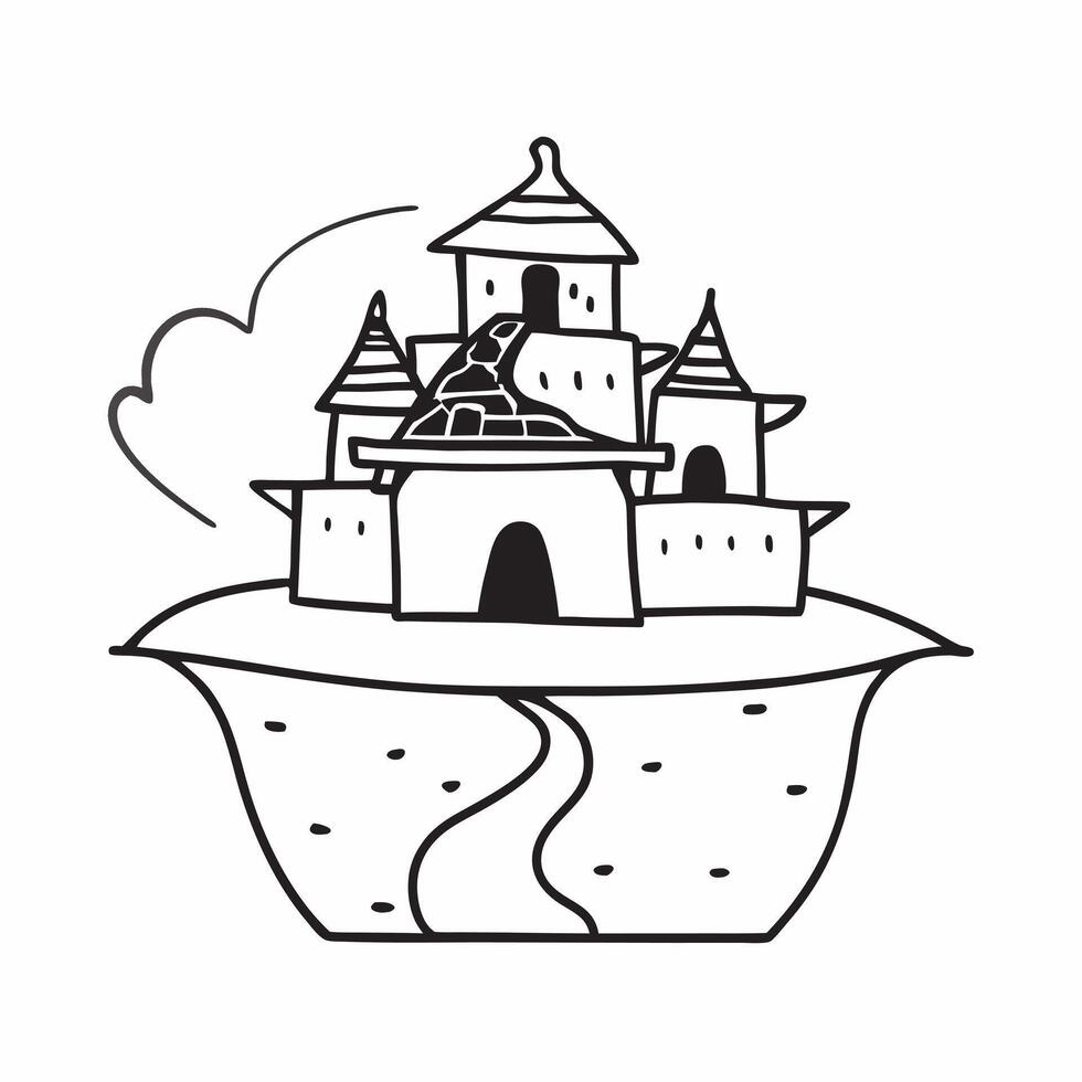 Hidden temples in Thailand concept as Discover the hidden temples of Thailand nestled away from the tourist crowds These sacred sites offer a glimpse into the countrys rich cultur v1 vector