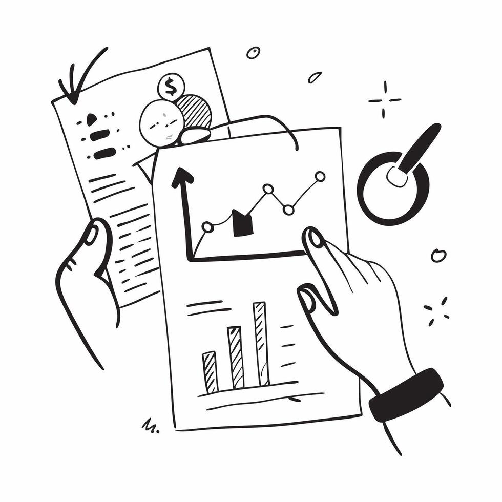Glossy stock market analysis report concept as Glossy report cover showcasing detailed stock market analysis colorful graphs and financial data perfect for professional financial p v1 vector
