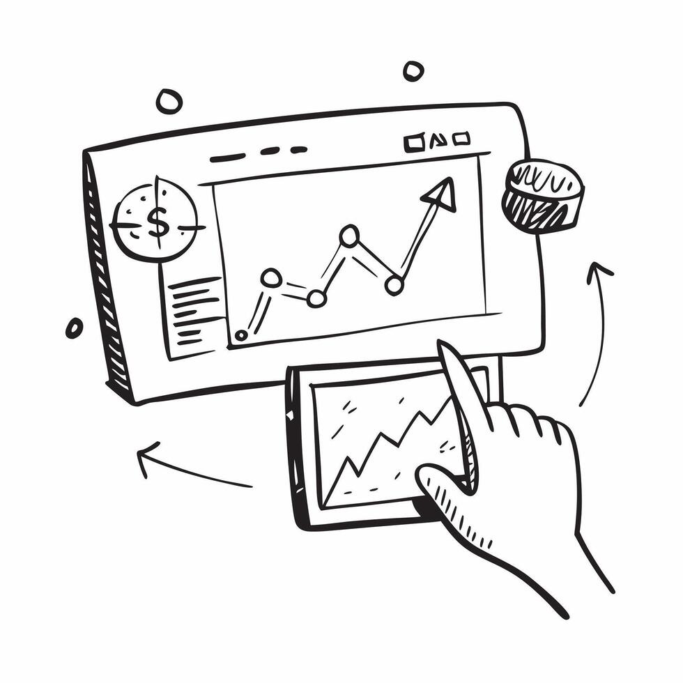 Glossy stock market dashboard concept as High tech and glossy stock market dashboard displaying real time data vibrant charts and market trends perfect for modern financial analysi v1 vector
