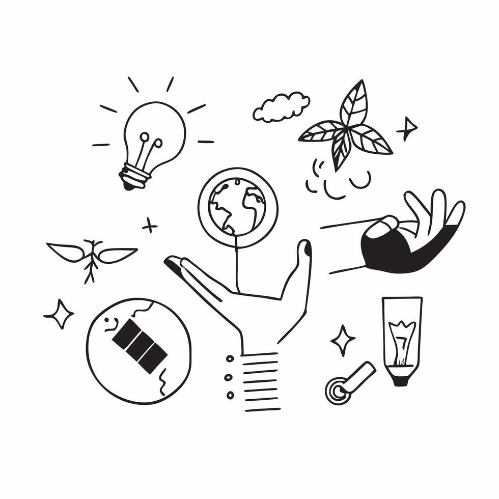 Glossy renewable energy icons concept as Glossy set of icons representing various renewable energy sources such as wind solar and hydro against a vibrant backdrop symbolizing zero v1 vector