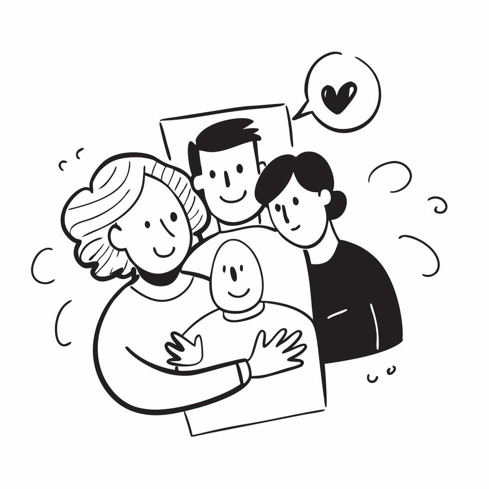 Glossy Parents Day Warmth concept as Digital art showcasing glossy Parents Day warmth representing the love and connection in family relationships in Photo Stock Concept v1 vector