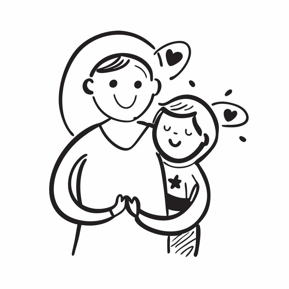 Glossy mum and kid togetherness concept as Digital art showcasing glossy mum and kid togetherness representing the connection and love in their relationship in Photo Stock Concept v1 vector