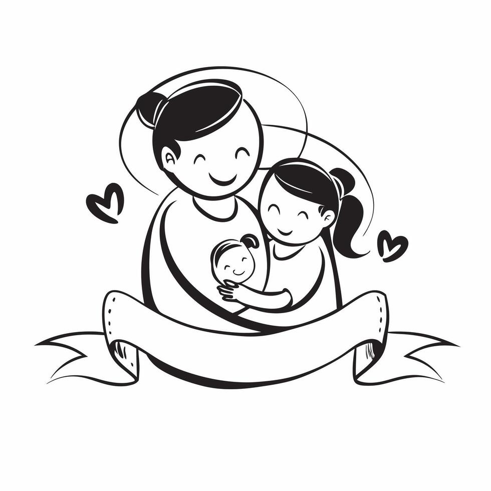 Glossy mum and kid love concept as Digital art showcasing glossy mum and kid love representing the bond and connection in their relationship in Photo Stock Concept v1 vector