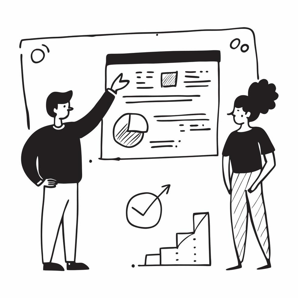 Glossy investment strategy meeting concept as Glossy image of an investment strategy meeting with vibrant charts and financial data displayed on a screen representing professional v1 vector