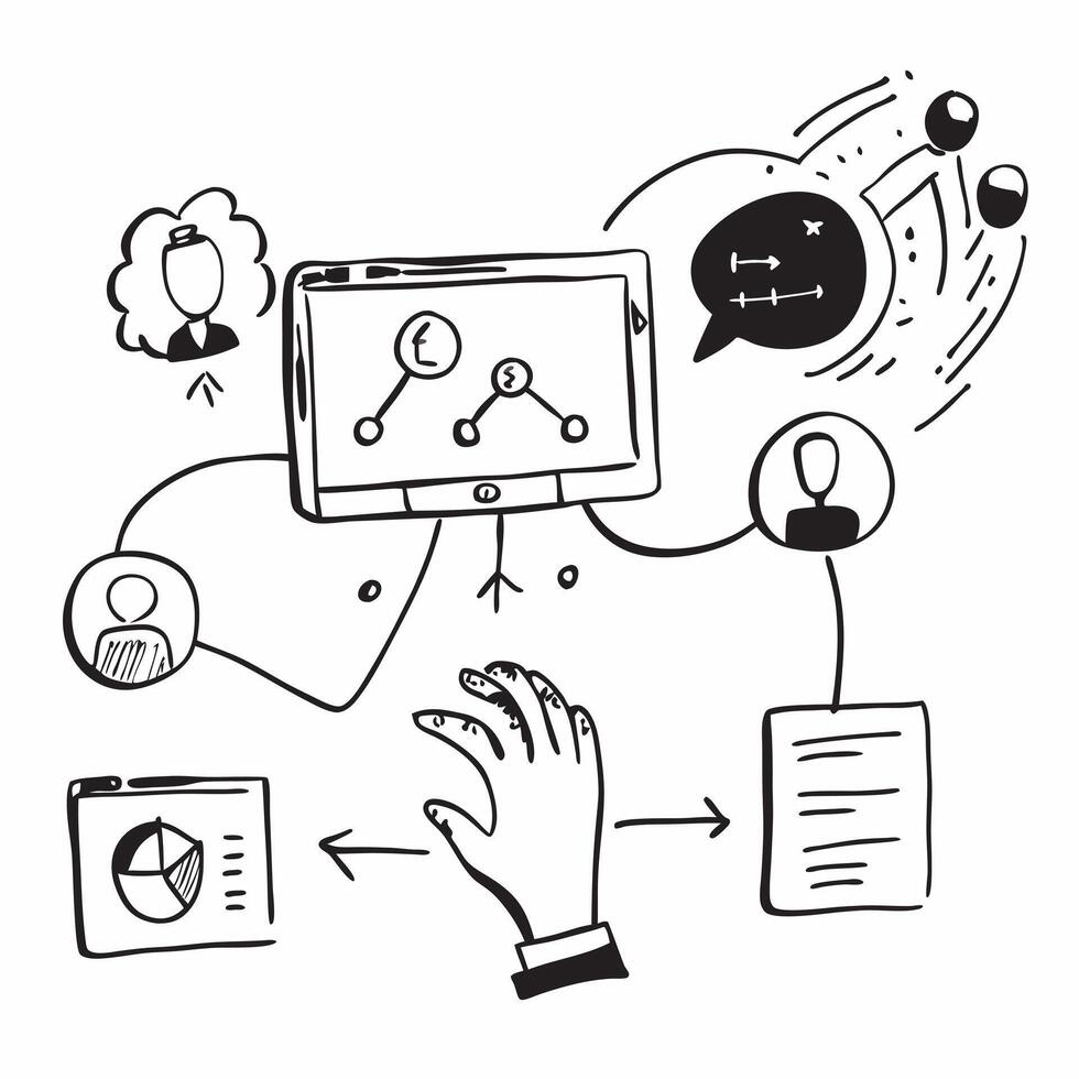 Glossy HR network concept as Digital art showcasing a glossy HR network symbolizing the interconnected and innovative nature of human resource technology in Photo Stock Concept v1 vector
