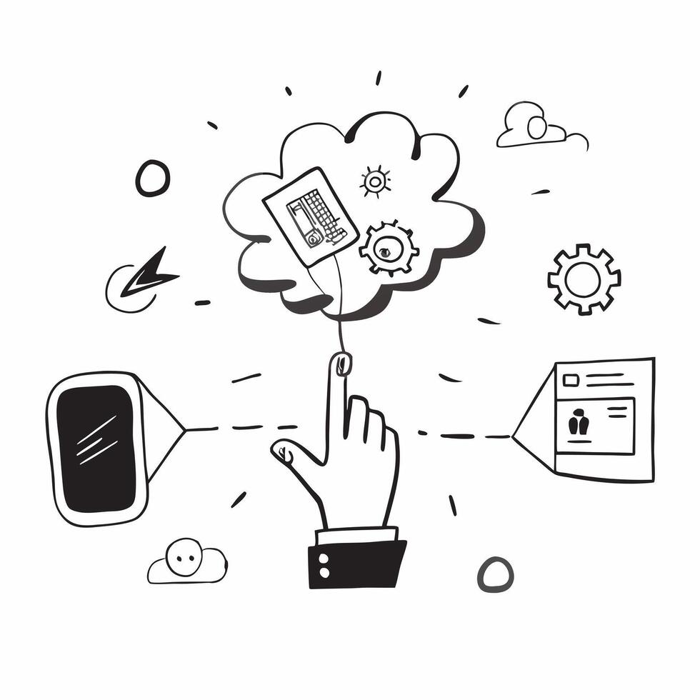 Glossy HR innovation clouds concept as Abstract digital art with glossy HR innovation clouds representing the expansive and innovative nature of human resource technology in Photo v1 vector