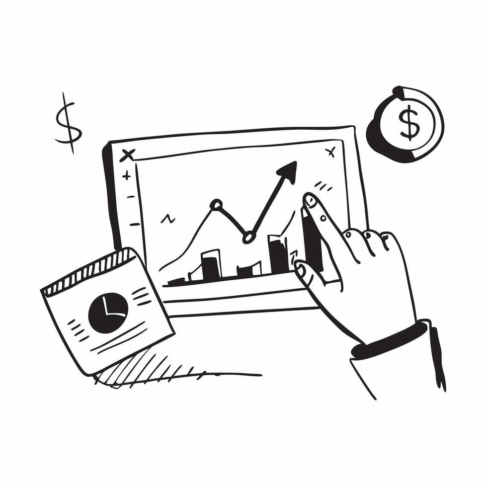 Glossy financial stock chart analysis concept as Glossy image of stock chart analysis on a digital screen highlighting vibrant financial trends and data ideal for modern investment v1 vector