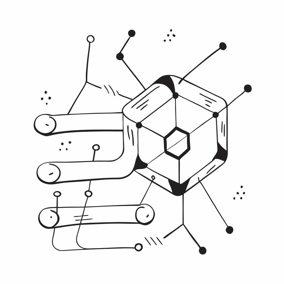 Glossy fractal networks concept as Digital art showcasing glossy research and fractal networks representing the complexity and innovation in research technology in Photo Stock Con Clean Version 4 vector