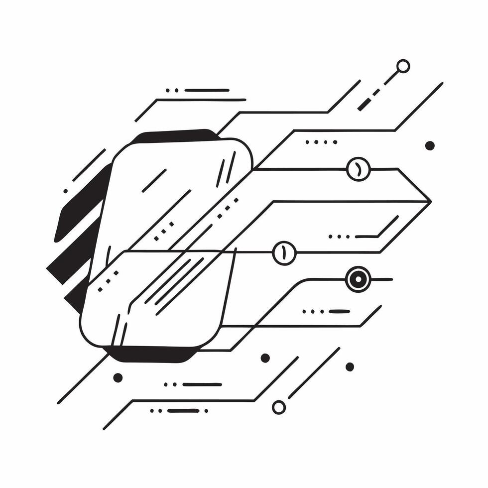 Glossy cyber grid concept as Abstract digital art featuring a glossy cyber grid representing the structured and innovative aspects of cyber security technology in Photo Stock Conc v1 vector