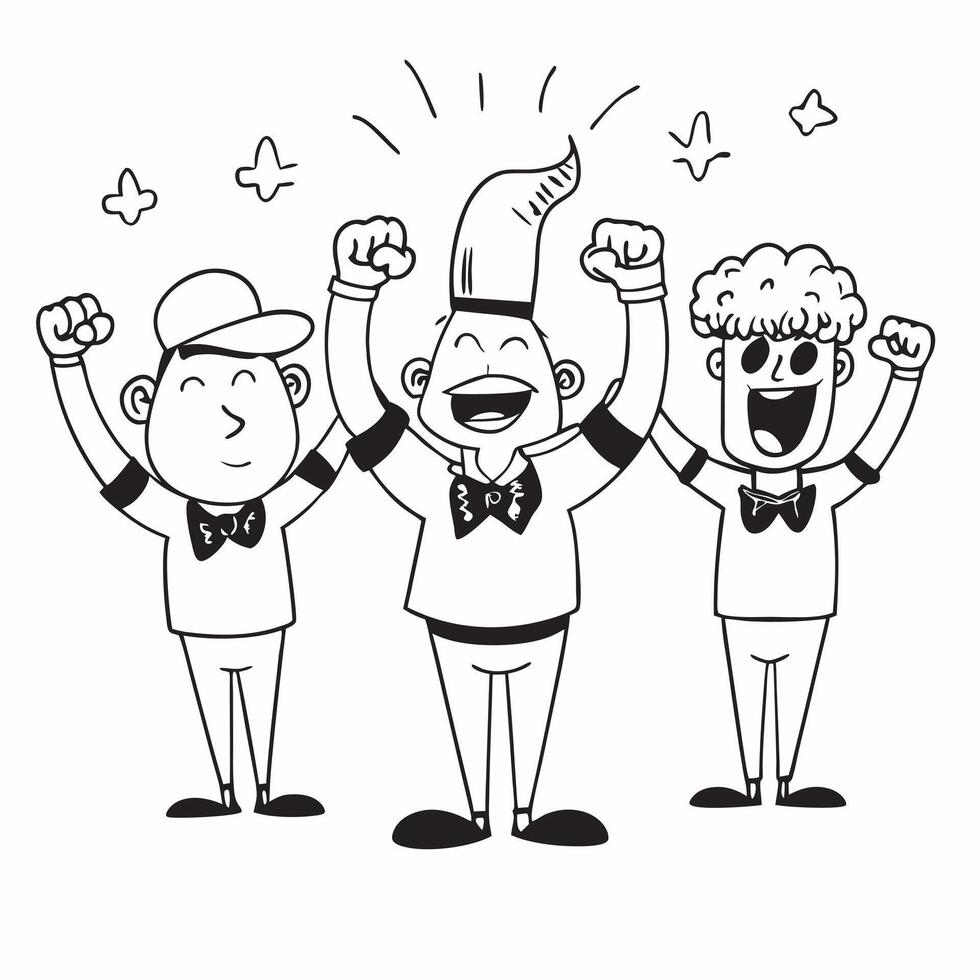 Fans dressed as mascots cheering at a game concept as Enthusiastic fans dressed as mascots dancing and cheering during a sports game entertaining the crowd Ideal for content about v1 vector