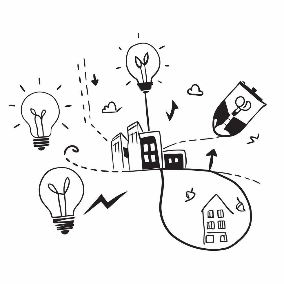 Energy efficient urban lighting concept as Energy efficient urban lighting systems powered by renewable energy representing the future of sustainable urban infrastructure in Photo v1 vector