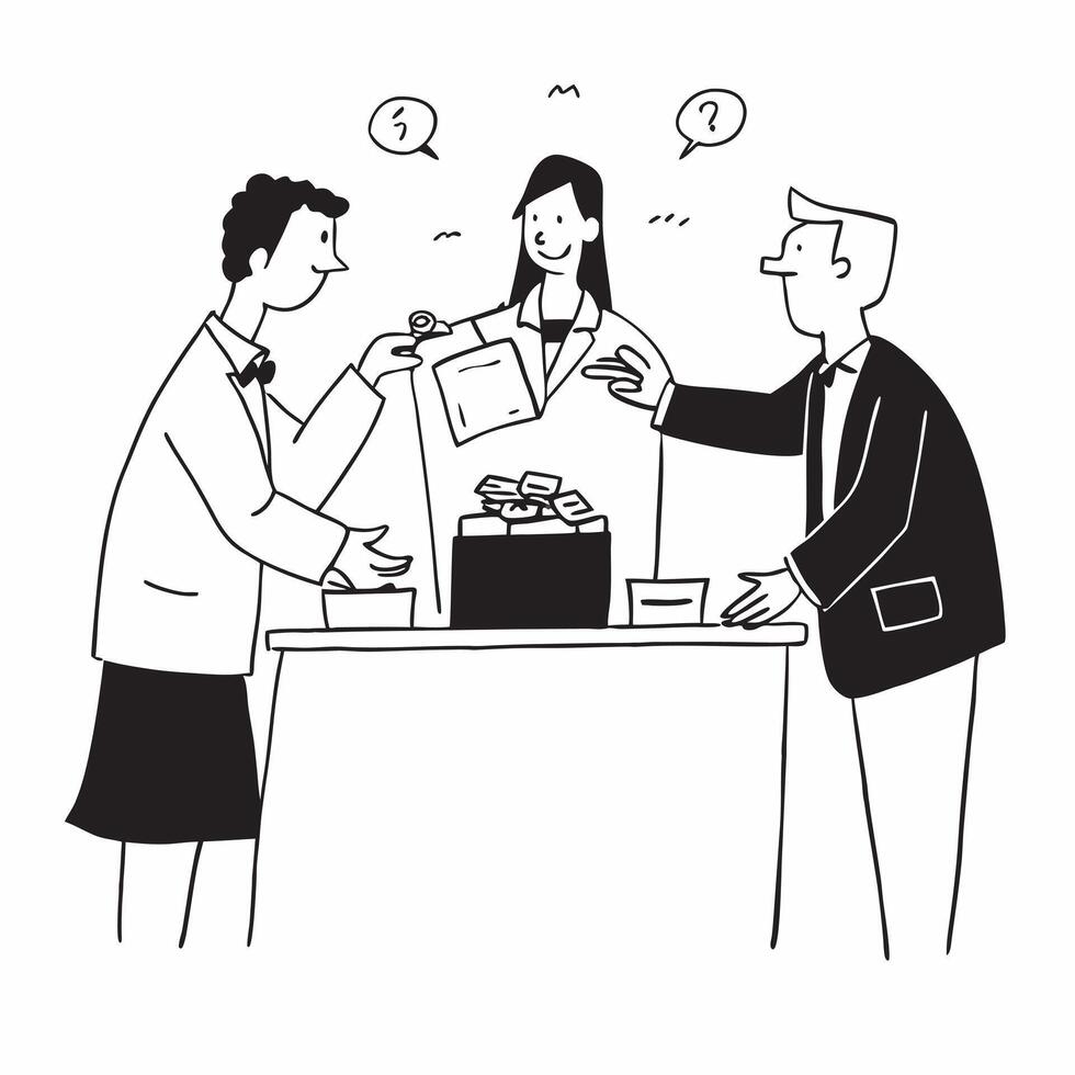 Business executives enjoying a lunch buffet concept as Business executives enjoying a luxurious lunch buffet while discussing business strategies and building relationships in Pho v1 vector