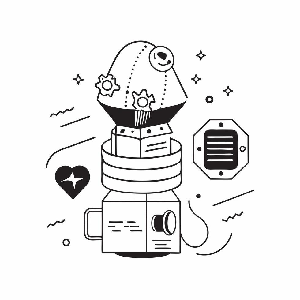 AI powered diet customization concept as A futuristic resort offering AI powered diet customization combining technology and health for personalized wellness and relaxation in Pho v1 vector