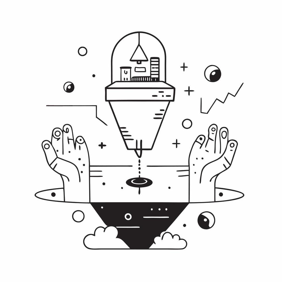 AI enhanced mindfulness sessions concept as A futuristic resort offering AI enhanced mindfulness sessions combining technology and wellness for a personalized relaxation experience v1 vector
