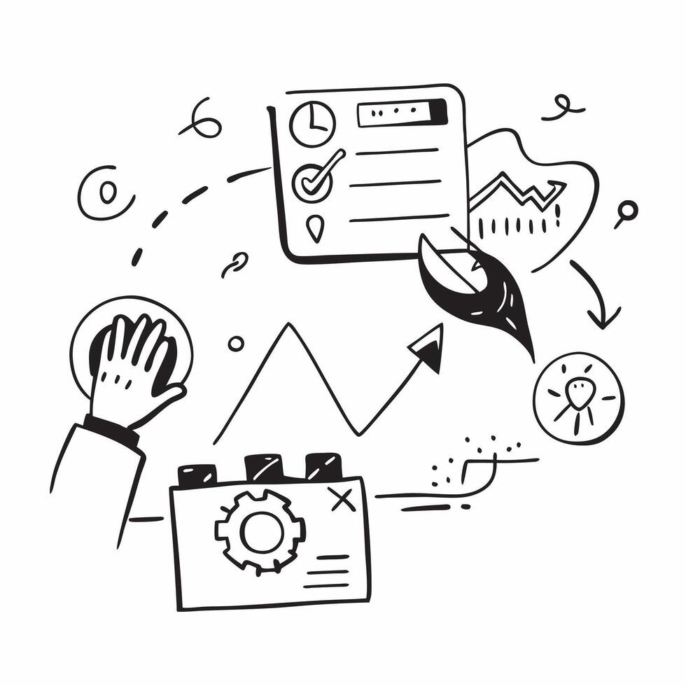 AI driven sustainability analytics concept as Artificial intelligence providing sustainability analytics offering data driven insights for businesses to optimize eco friendly pract v1 vector