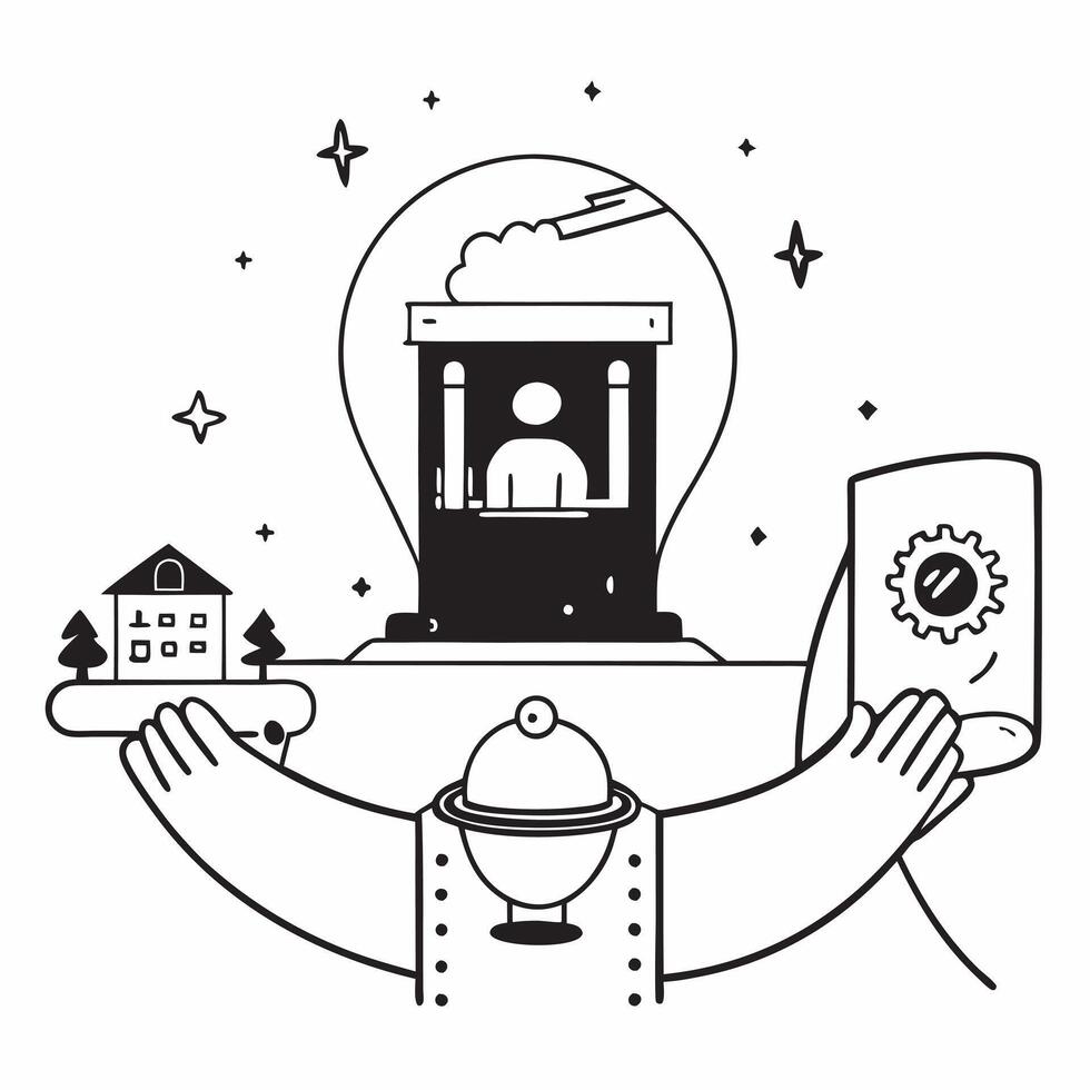 AI driven spa concierge concept as A futuristic resort featuring an AI driven spa concierge offering personalized and efficient service for an enhanced relaxation experience in Ph v1 vector