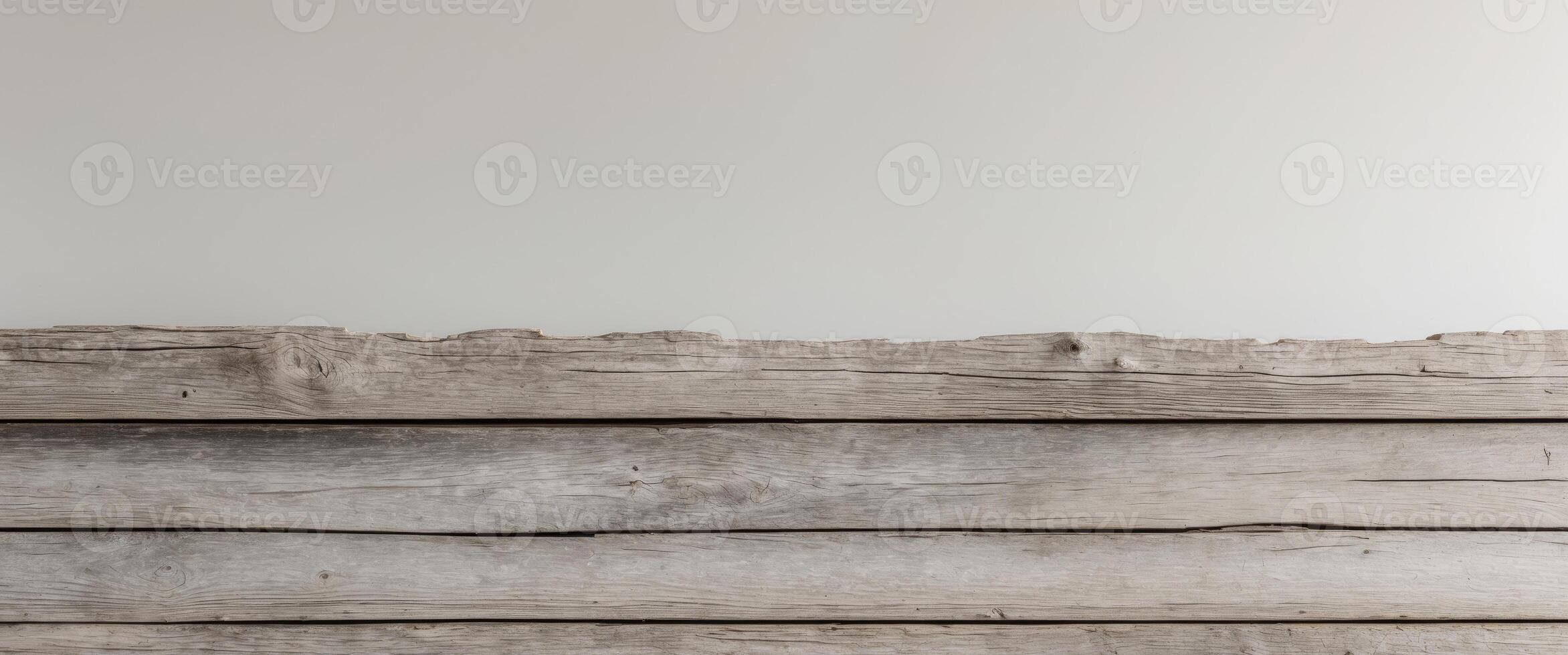 A wooden wall with a white background photo