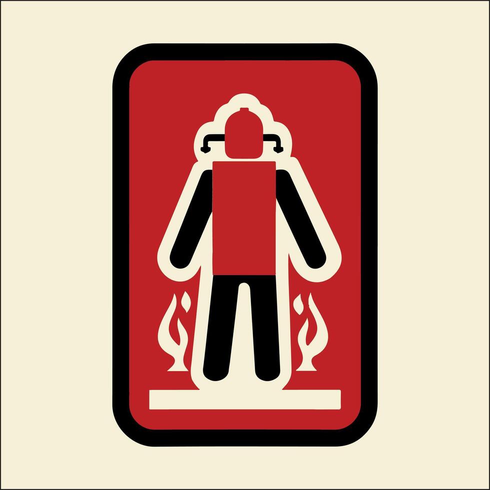 Fire Safety Plan clipart vector