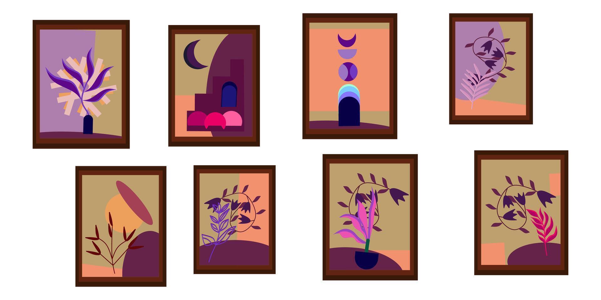 Abstract Technology Elements vector