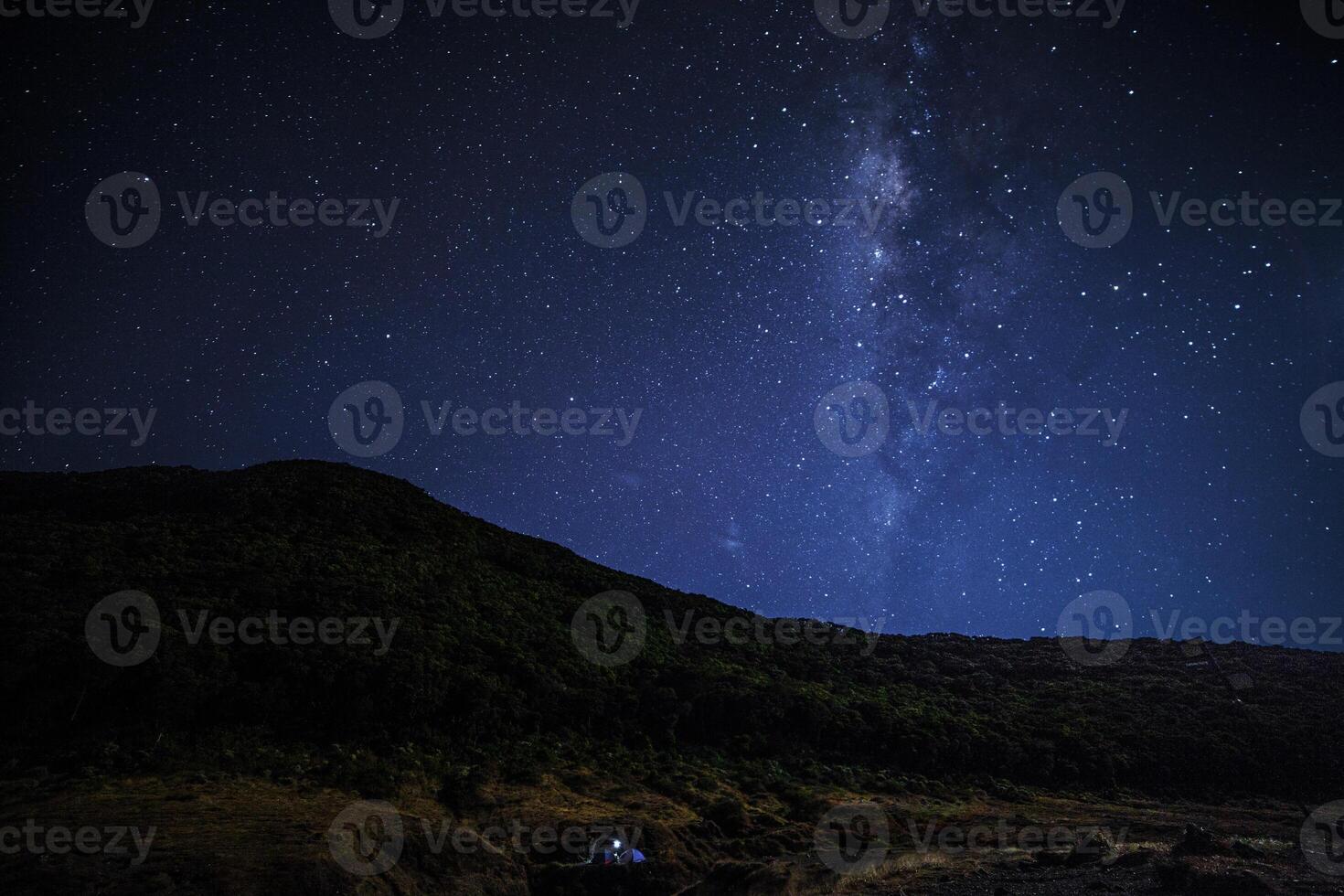 Milkyway from Alun-Alun Suryakencana - Gede Pangrango Mountain photo