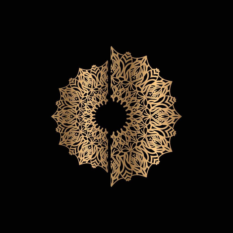 mandala art simple concept design decorative flower mandala simple vector