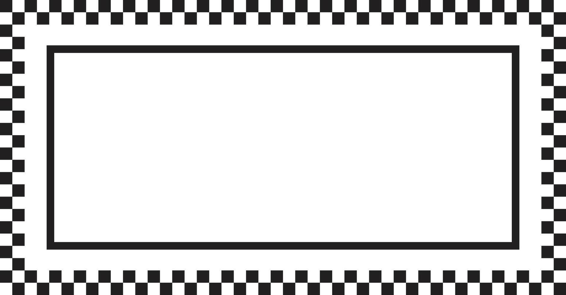 Design template flag racing unique with blank backgroun vector