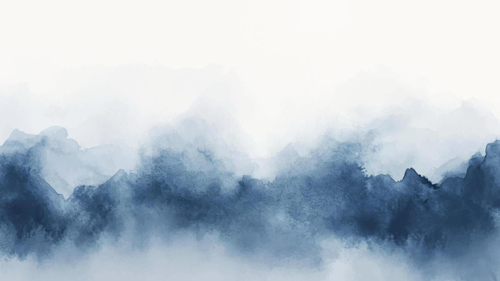 Digital background image Hand-drawn watercolor texture with intricate details and subtle dark blue color variations vector