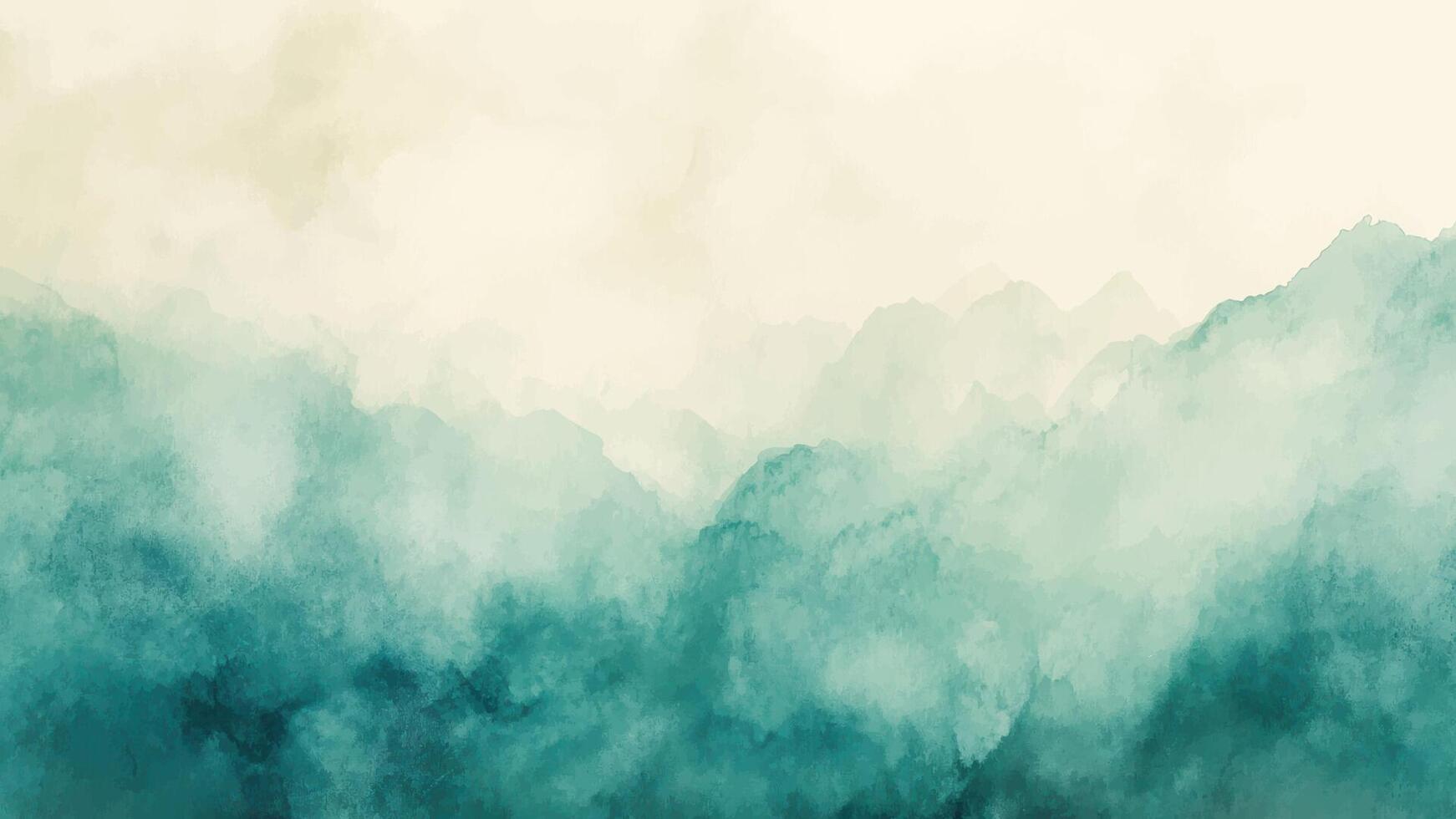 Digital background image Hand-drawn watercolor texture with intricate details and subtle green brown color variations vector