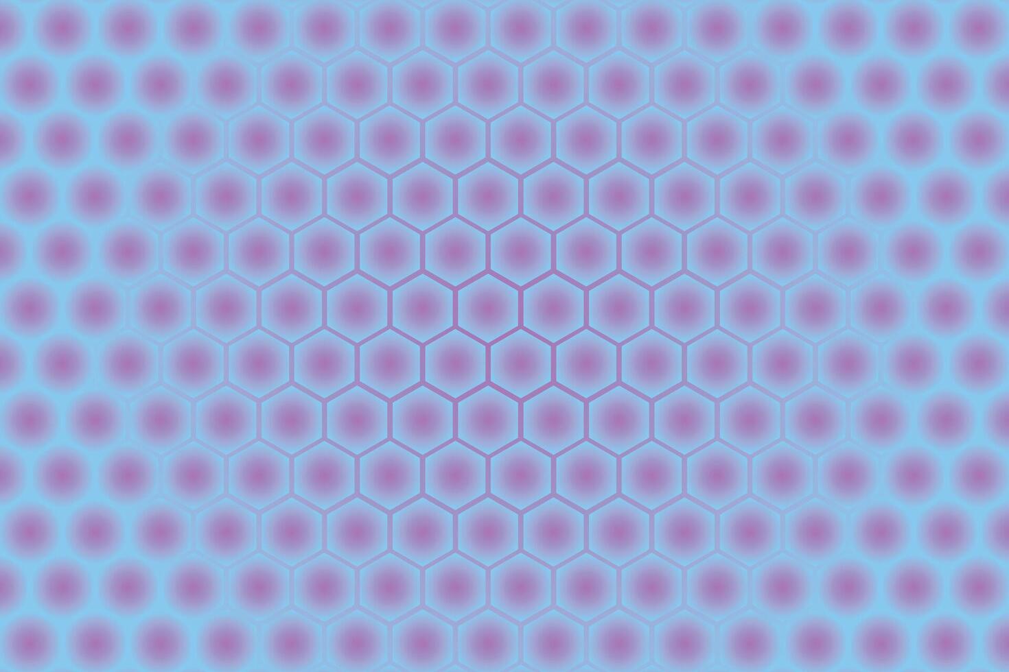 Geometric hexagonal pattern with purple effect banner design. vector