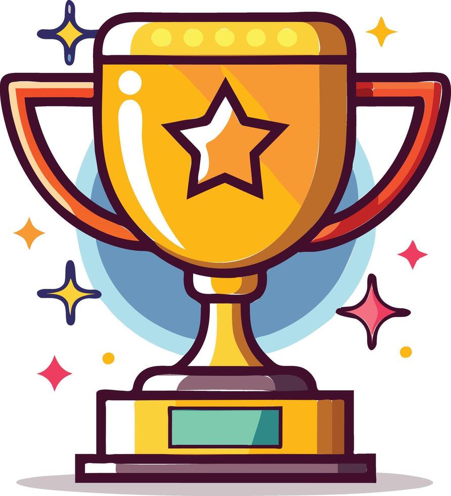 Champion Trophy Available on EPS File vector