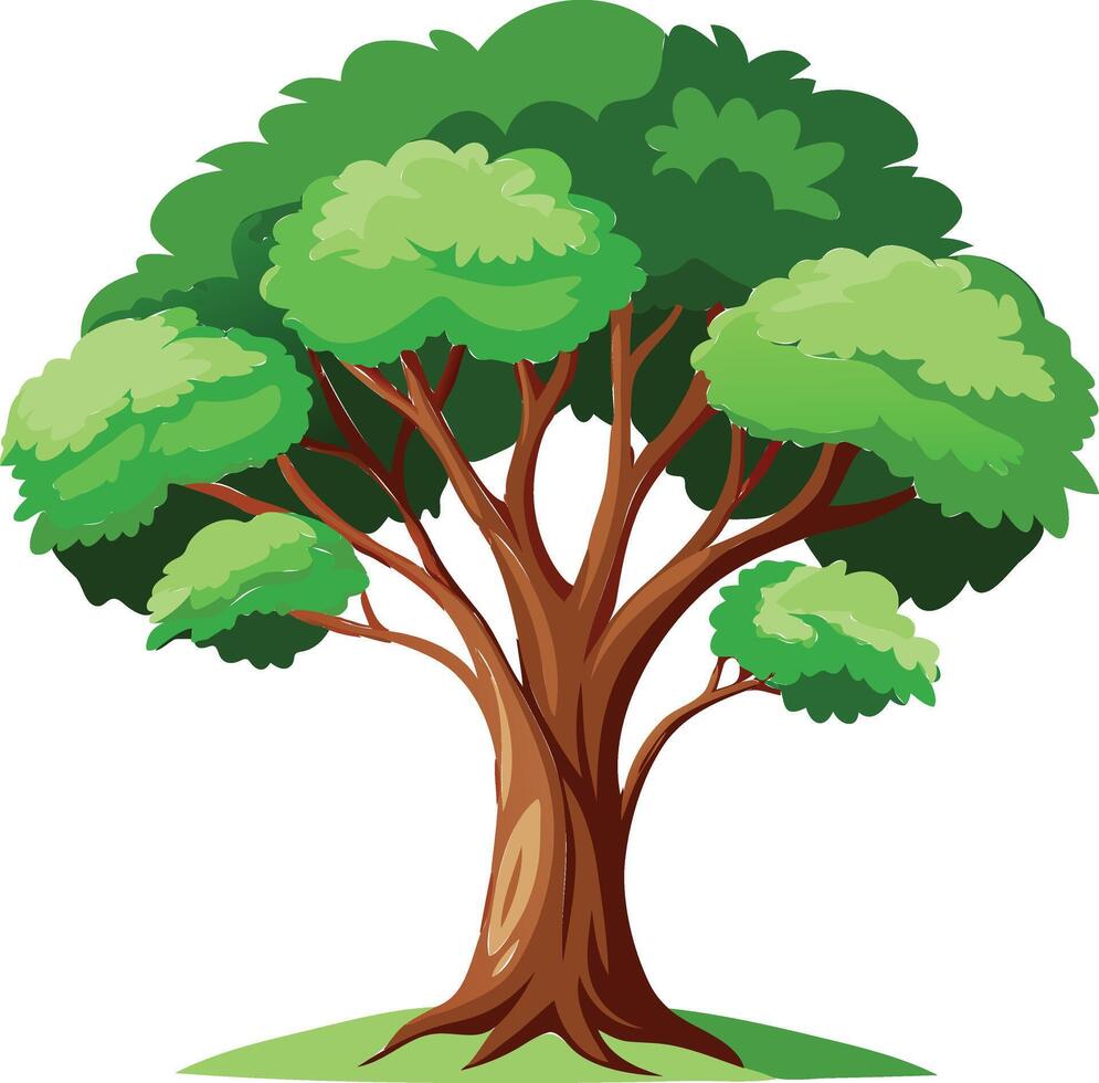 Lush Tree Available on EPS File vector