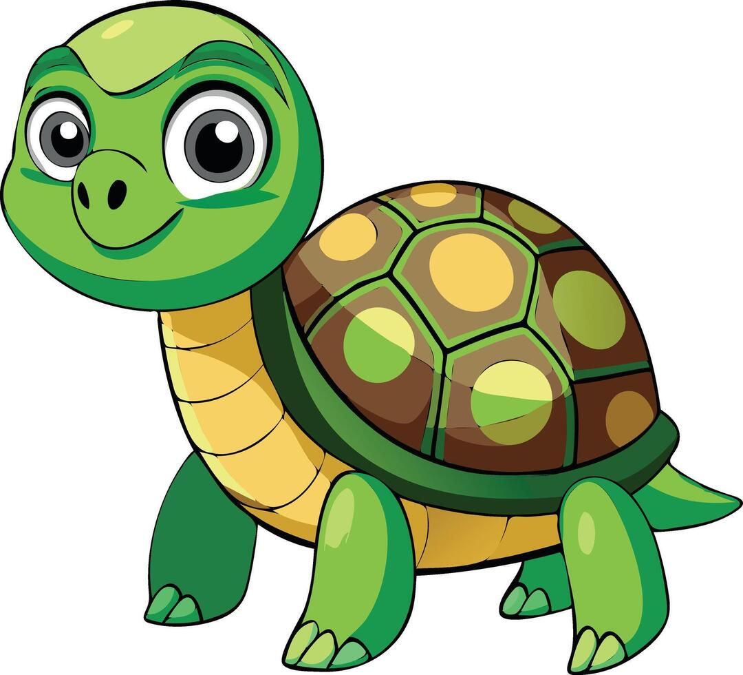 Majestic Turtle Available on EPS File vector