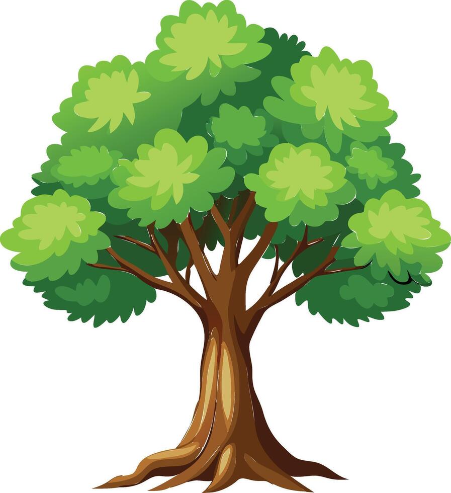 Grand Tree Available on EPS File vector