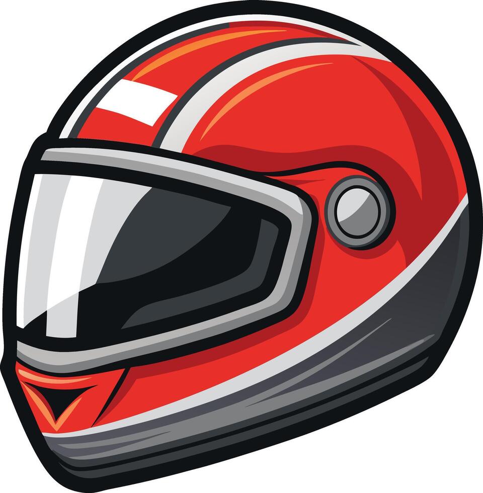 Rebel Rider Motorcycle Helmet Available on EPS File vector