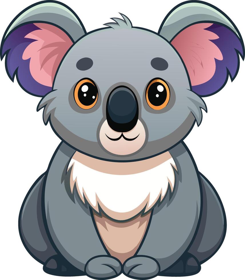 Koala Resting in the Trees Available on EPS File vector