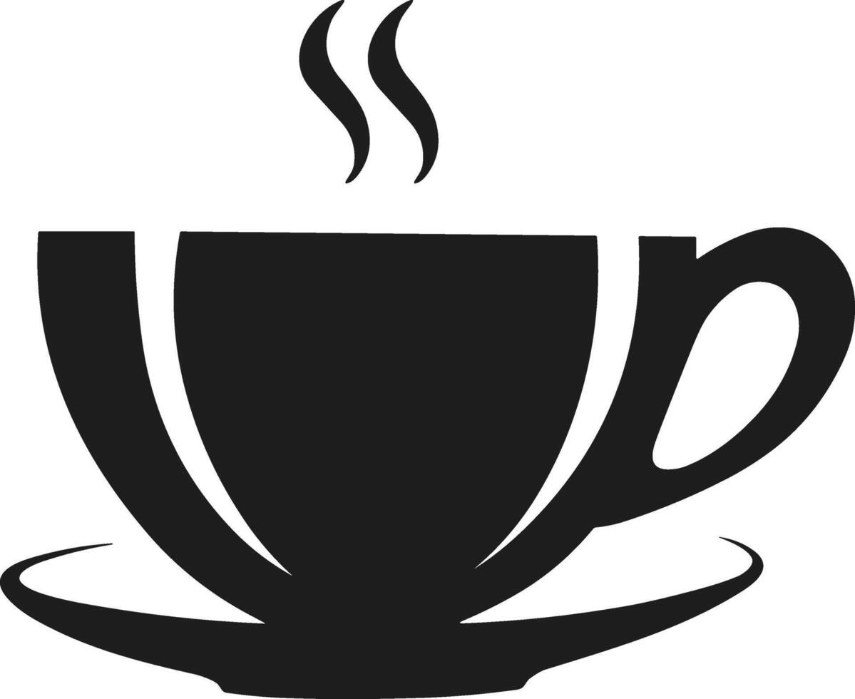 Coffee Cup Silhouette Illustration vector