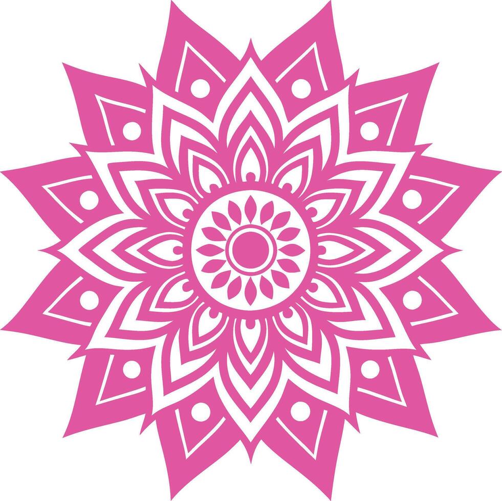 mandala art design image vector