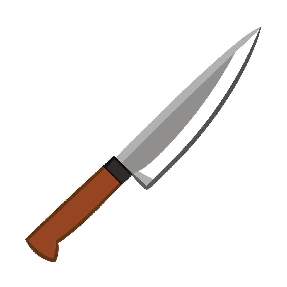 Knife gradient illustration design vector