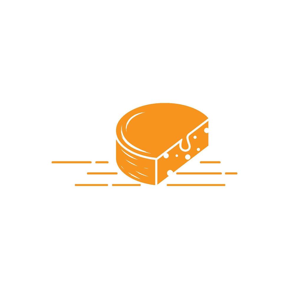 Cheese Icon illustration Design Template vector
