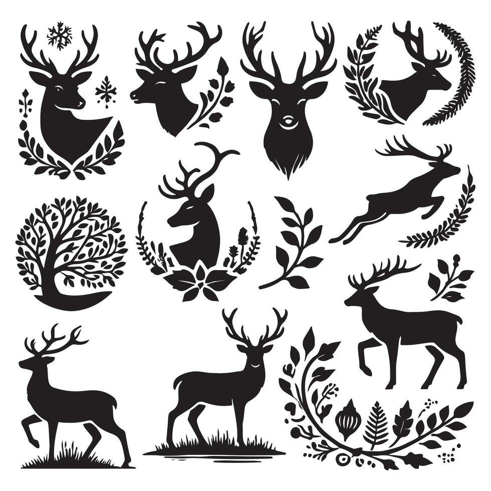 Deer Design illustration vector