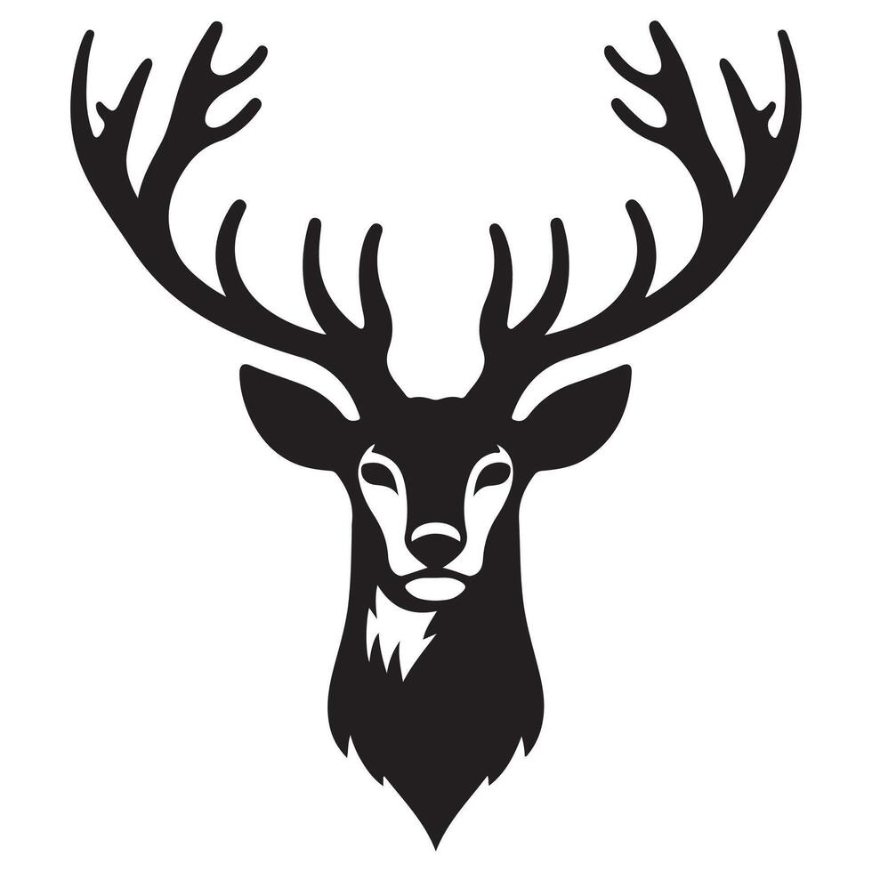 Deer Head Design vector