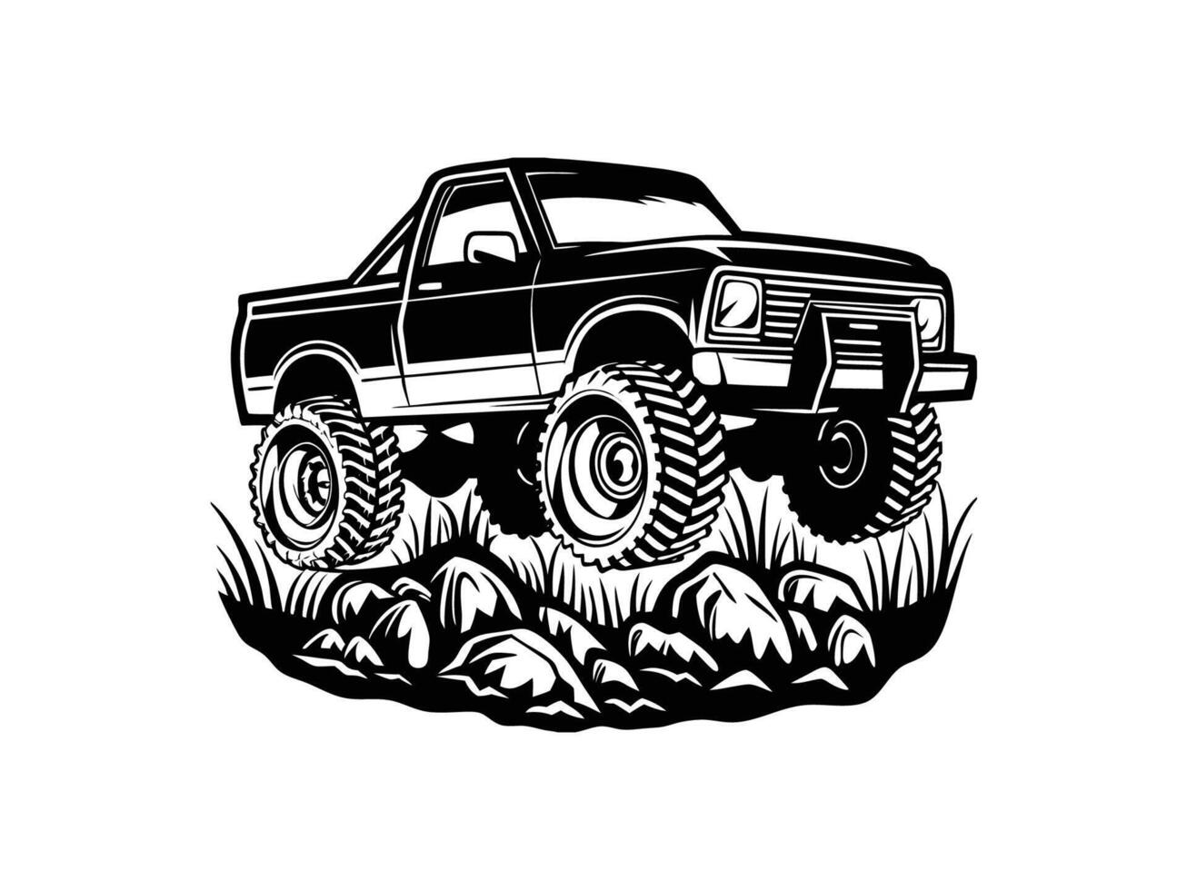 Truck vectorize illustration design vector