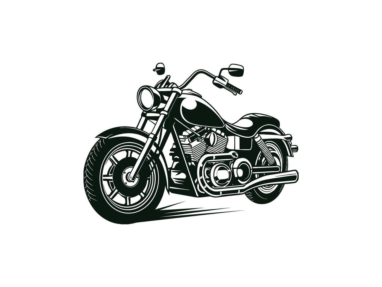 Stylish cool Bike Illustration vector