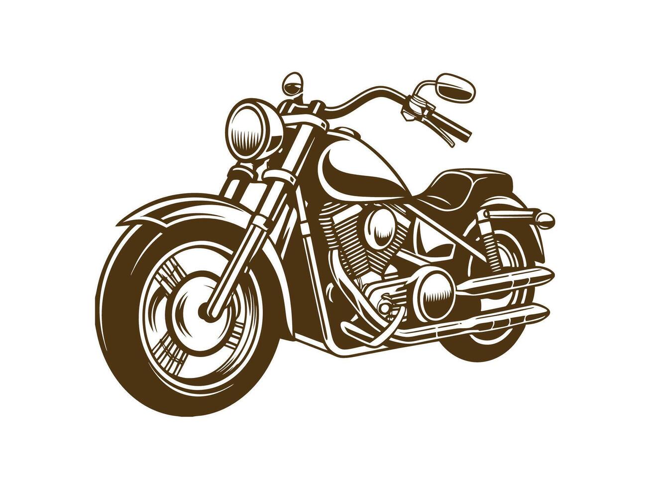 Stylish Bike Illustration vector