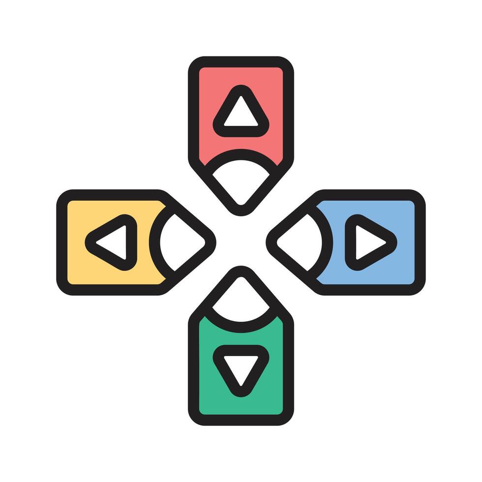 A game controller symbolizing games, fun, and entertainment vector