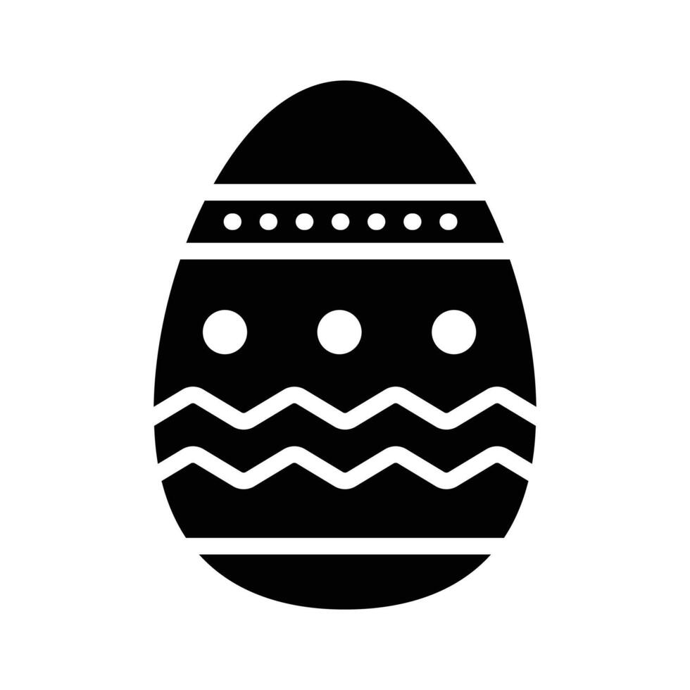 Get this amazing icon of easter egg in modern style. vector