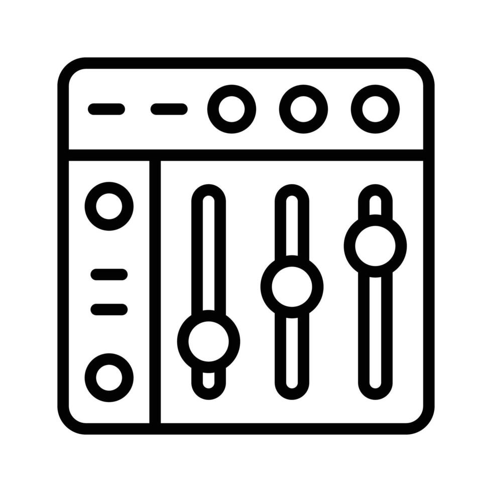 Grab this amazing icon of equalizer in modern design style.. vector